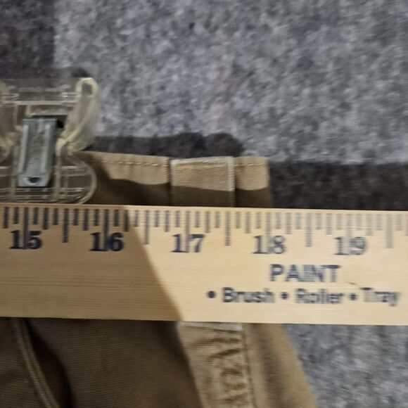 Carhartt Pants Mens 38x34 Brown Dungaree Fit Carpenter Workwear Cotton B151 - Picture 4 of 7